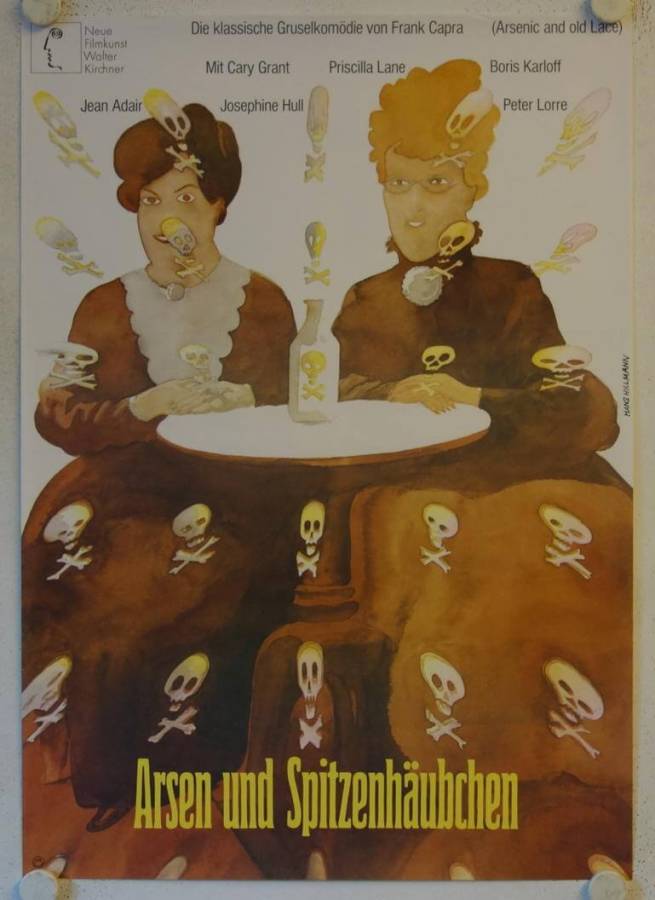 Arsen und Spitzenhäubchen originales deutsches Filmplakat (R71)